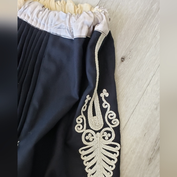 Vintage Turkish Shalwar Pants one size fits most 1970s - Picture 5 of 5